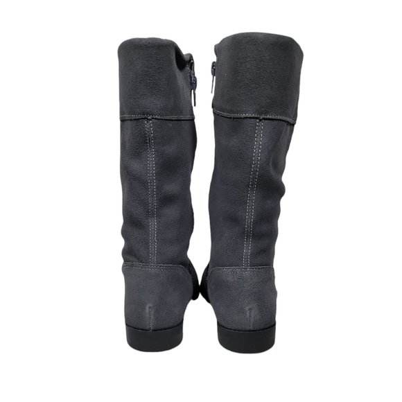 Marc Joseph New York Girls High Top Riding Boot Ankle Grey/Suede Size US 2 - Picture 4 of 10